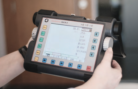 ポータブル超音波探傷器「USM38 JE」